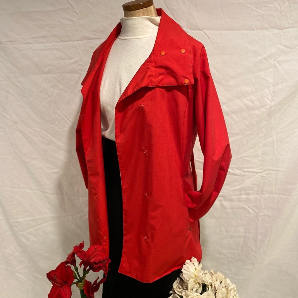 Red Women's Patagonia Rain Jacket - Picture 4 of 4
